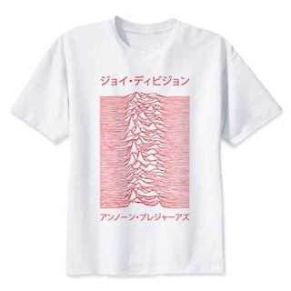 Joy division เสื้อยืด คอกลม สีขาว แฟชั่น สําหรับผู้ชาย M8035