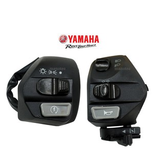 สวิทแฮน Mio Nouvo สีดำ ซ้าย+ขวา สวิทซ์แฮนด์มิโอ นูโว สวิทซ์แ…