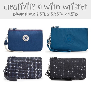 [1] CREATIVITY XL Extra Large Purse With Wristlet