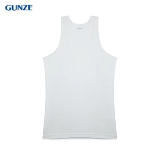GUNZE กุนเซ่ เสื้อกล้ามผู้ชาย คอกลม สีขาว (WH) รหัส GS1621