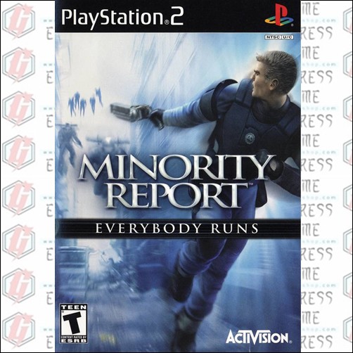 PS2: Minority Report (U) [DVD] รหัส 1343