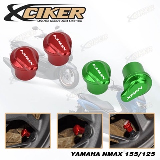 ฝาครอบจุกลมยางรถจักรยานยนต์ CNC สําหรับ YAMAHA NMAX 155 125