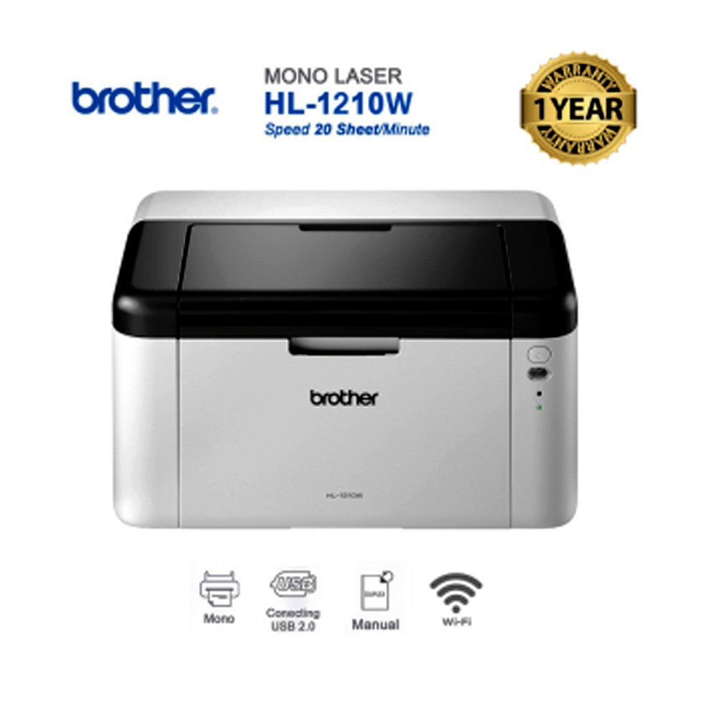 Brother HL-1210W A4 Mono Laser Printer | Shopee Thailand