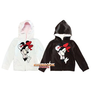 MK1064 เสื้อแจ็กเก็ต เสื้อกันหนาว Minnie Mouse ลายสกรีน เสื้อฮูด ซิปหน้า ผ้าเนื้อดี ใส่สบาย