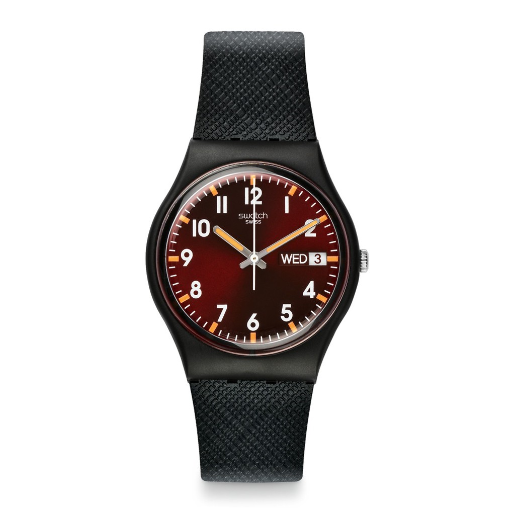 Swatch นาฬิกาผู้หญิง SIR RED รุ่น SO28B704