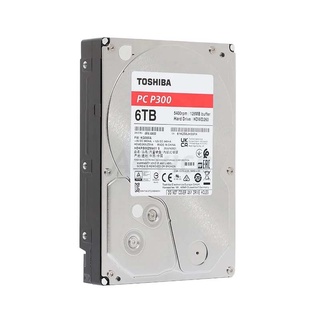 6 TB HDD TOSHIBA P300 (5400RPM, 128MB, SATA-3, HDWD260UZSVA)(By Shopee  SuperTphone1234)