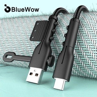 【สำหรับ Android เท่านั้น】BlueWow ตัวถนอมสายชาร์จ USB สําหรับ Android