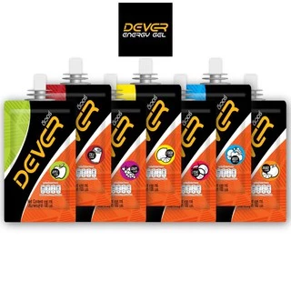 Dever Energy Gel (ดีเวอร์) 100 ml [1 ซอง] เจลให้พลังงาน นักวิ่ง นักกีฬา คละรสได้