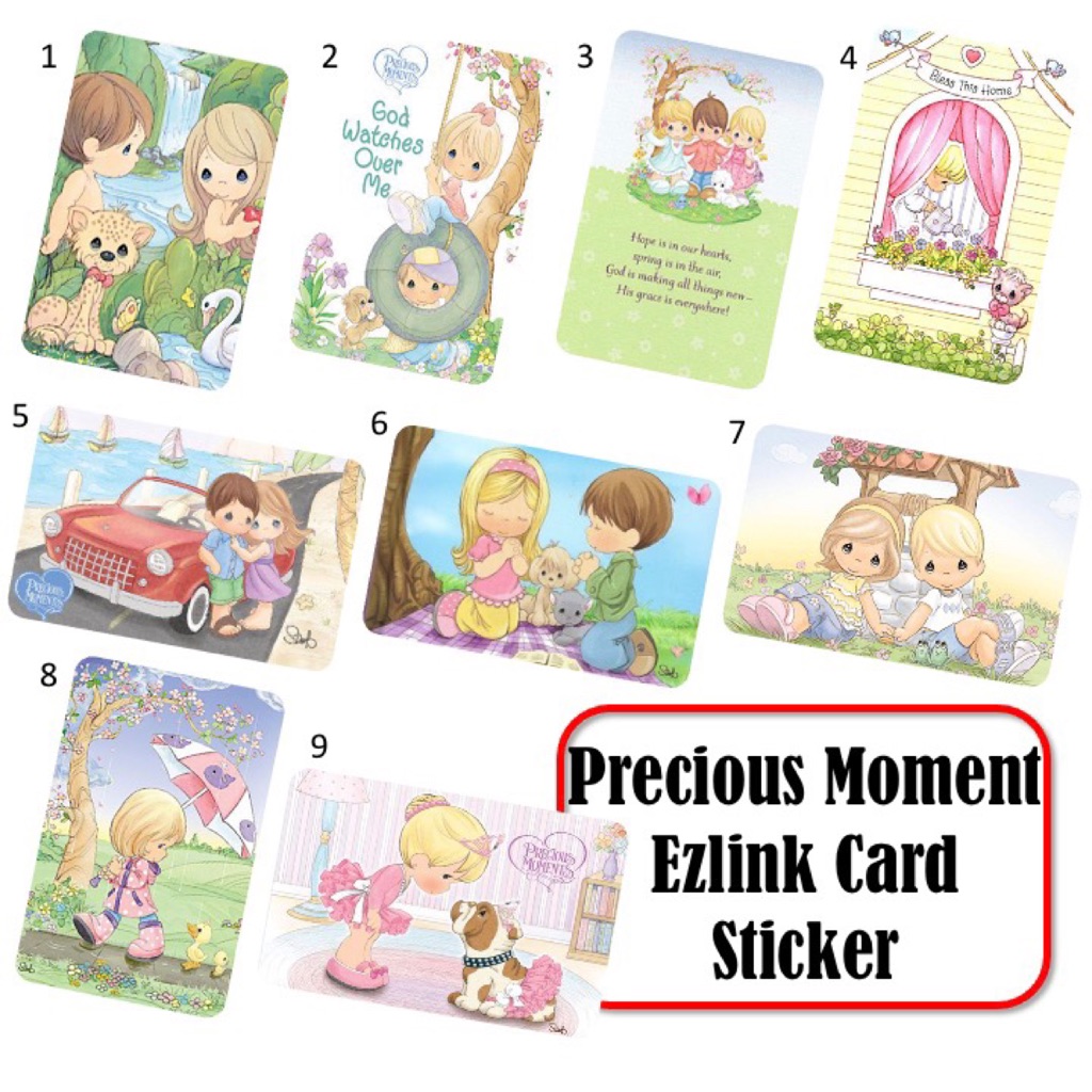 สติ๊กเกอร์การ์ด Precious Moment Ezlink