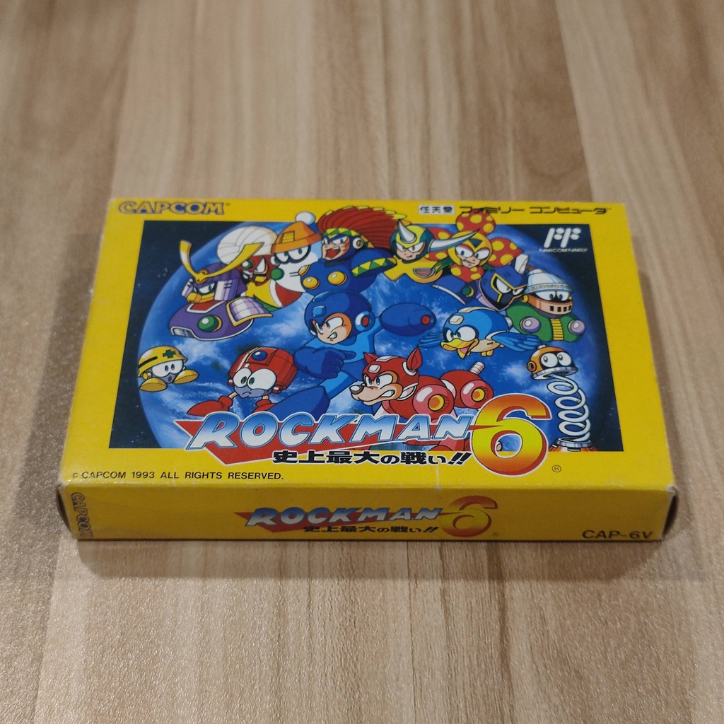 เกม Rockman 6 เครื่อง Famicom / Family Computer / FC / NES