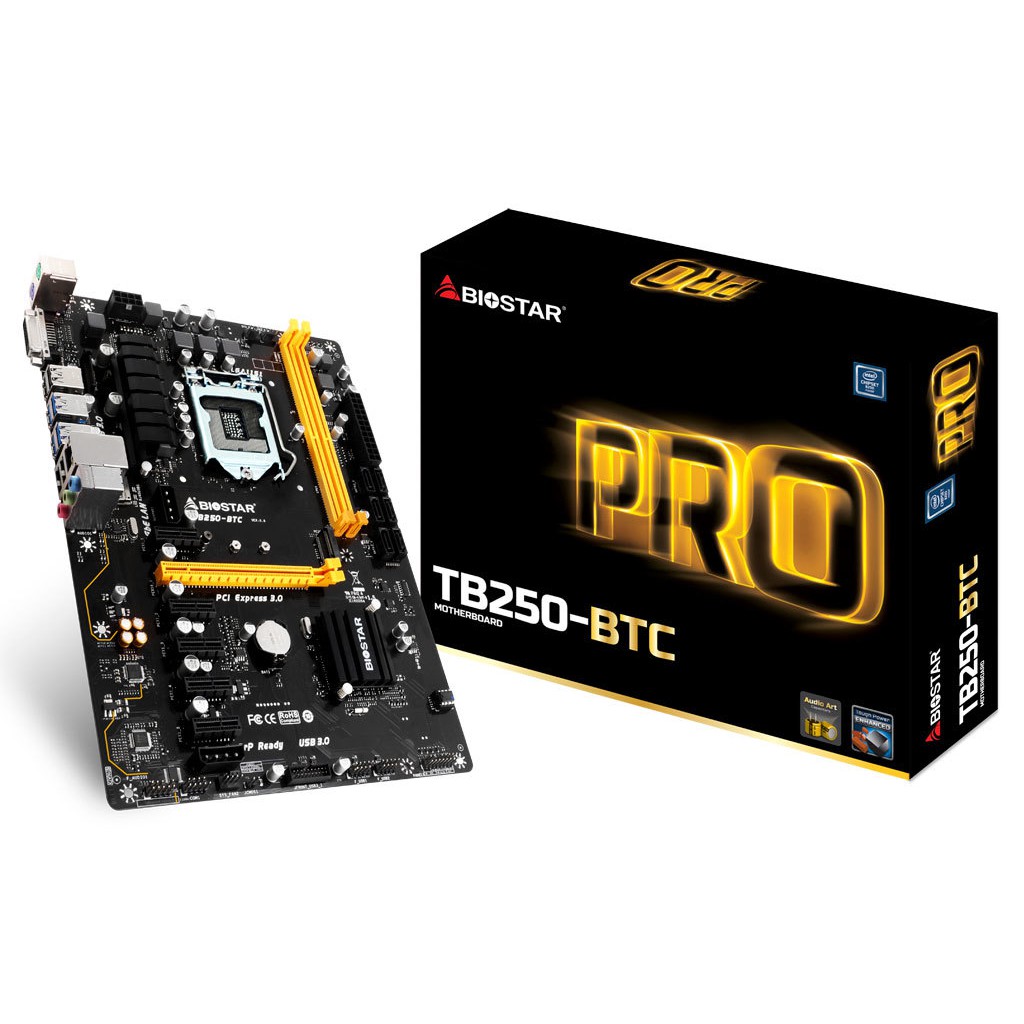 Biostar Mainboard (เมนบอร์ด) AM4 TB350-BTC AMD Athlon 3000G มือสอง -  treephol - ThaiPick