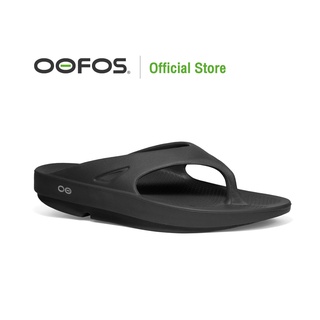 OOFOS Ooriginal Black - รองเท้าแตะเพื่อสุขภาพ นุ่มสบายเท้าด้วยวัสดุอูโฟม บอกลาปัญหาสุขภาพเท้า