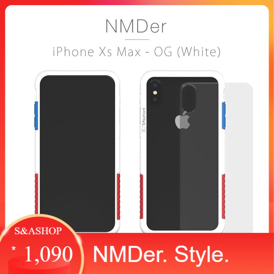 เคสไอโฟน Xs-Max /Case iPhone Xs-Max-White OG By Telephant