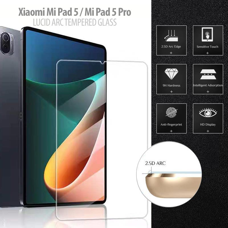 Lucid Arc Premium Tempered Glass Screen Protector For Xiaomi Mi Pad 55