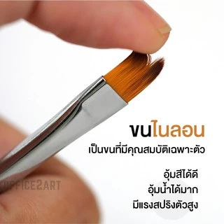 พู่กัน Giorgione 3 ด้าม / 5 ด้าม / 6 ด้าม (1 แพ็ค) พู่กันระบายสี พู่กันกลม พู่กันสีน้ำ สีอะคริลิค