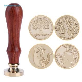 shop•Retro Sealing Wax Stamp Animal Plant Post Decorative Ancient Seal Stamps✧