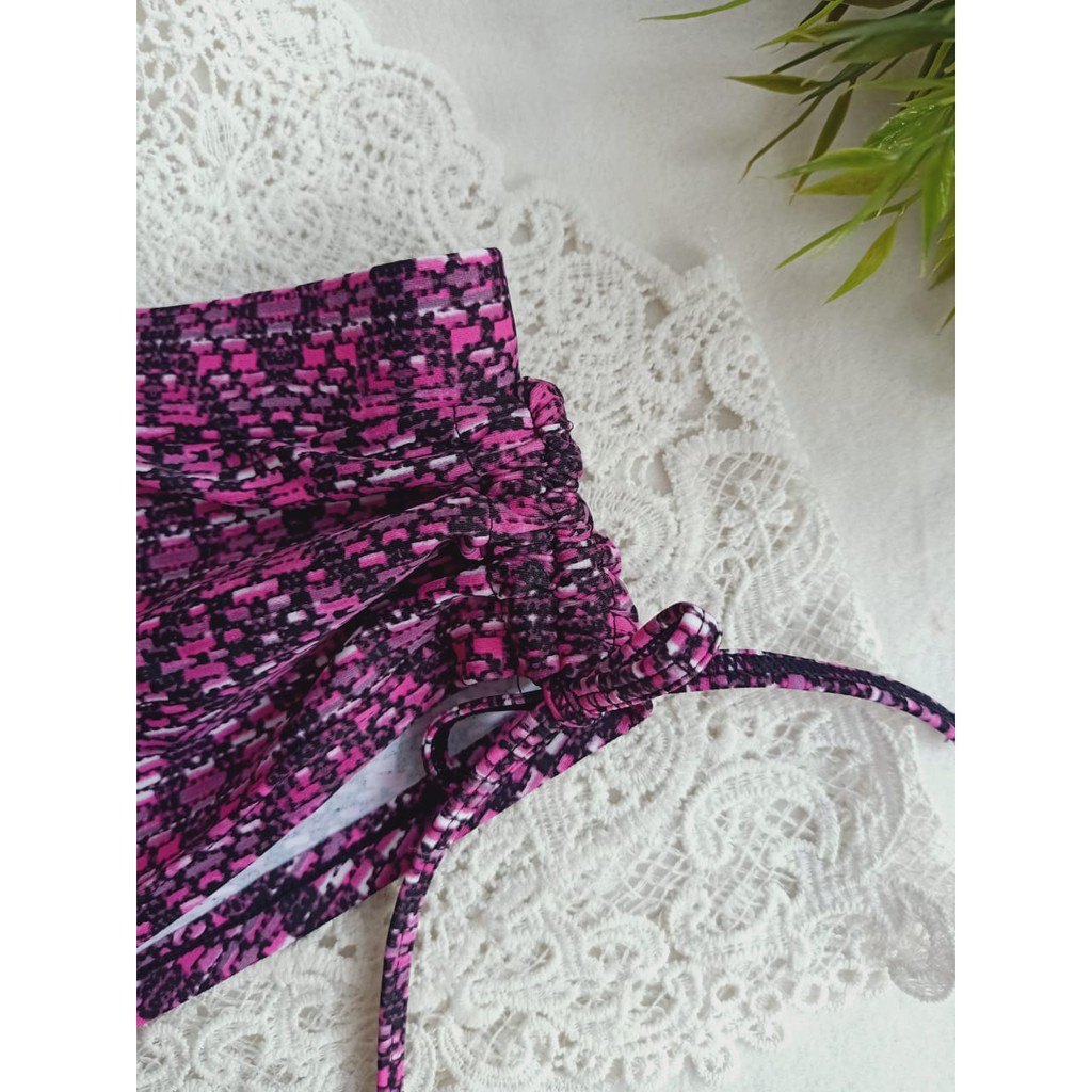 BK 3313 RVO3 DIAMOND MOTIF - บิกินี่โฟมและสาย