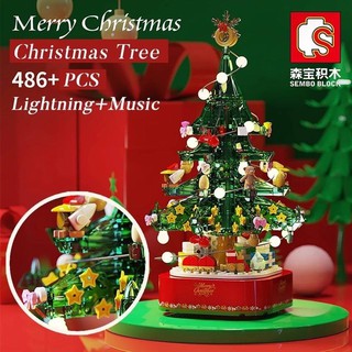 Christmas Tree  Building Music Box เลโก้กล่องดนตรีต้นคริสต์มาส