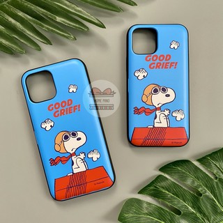 🌈 พร้อมส่ง 🌹Snoopy Card Case เคสสนูปปี้ แบบใส่บัตร (12 Pro Max) ลิขสิทธิ์แท้ 100%