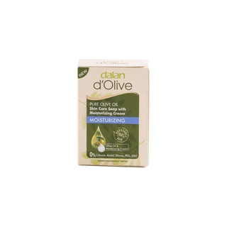 DALAN DOLIVE : SKIN CARE SOAP WITH MOISTURISING CREAM 100 G (สบู่ครีมทาตัวสูตรน้ำมันมะกอกธรรมชาติ  100กรัม)