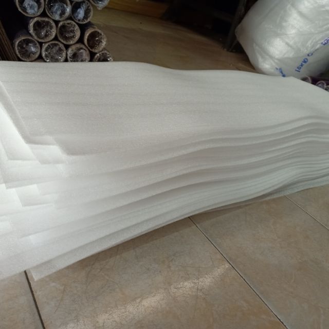 #แผ่นโฟมกันริ้วรอย #Epe foamขนาด 25 x 100 cm หนา 2 มม (10แผ่น/แพ็ค)