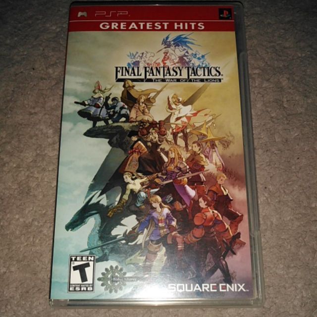 Games Video Games The War Of The Lions Sony Psp Final Fantasy Tactics