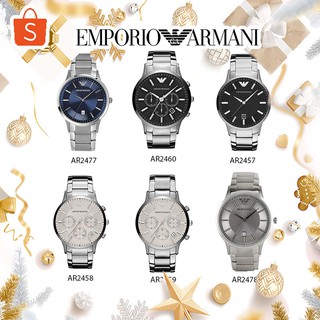 EMPORIO ARMANI  AR2477 AR2457 AR2458 นาฬิกาแบรนด์เนมอามานี่ สำหรับผู้หญิงผู้ชาย สินค้าพร้อมจัดส่ง OWA105