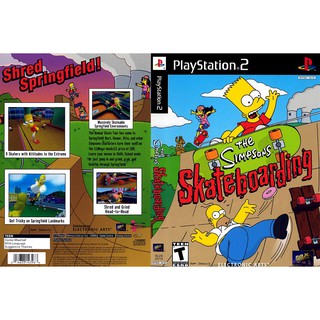 THE SIMPSONS SKATEBOARDING [PS2 US : CD 1 Disc]
