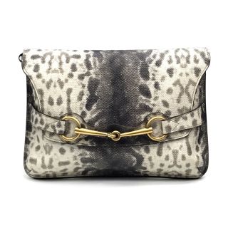 mp 4861 Unused Gucci Karung Medium Shoulder Bag in Animalier Printed GHW -  23,900 ฿