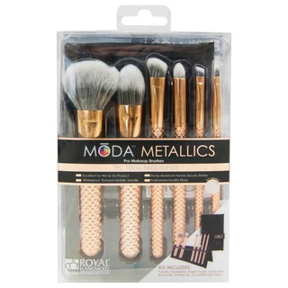 Moda metallics 7pc rose gold total face kit