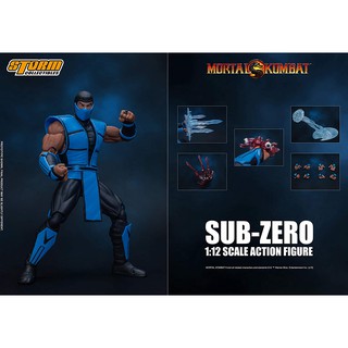 ของเล่น Mortal Kombat 3 Storm Collectibles 1/12 Sub-Zero Mortal Kombat 3