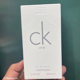 น้ำหอมแท้100% CK One EDT 100ml สำหรับทุกเพศ