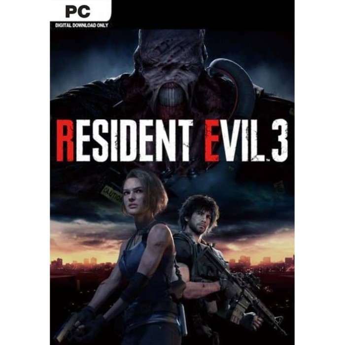 (แฟรชไดรฟ์) PC เกมส์คอม Resident Evil 3  + 2 DLCs