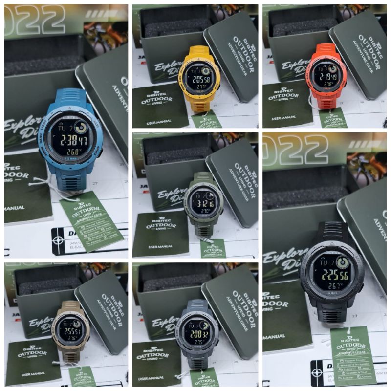 Digress DS 8100T/8100 T OUTDOOR PERPETUAL CALENDAR นาฬิกาผู้ชาย ORIGINAL