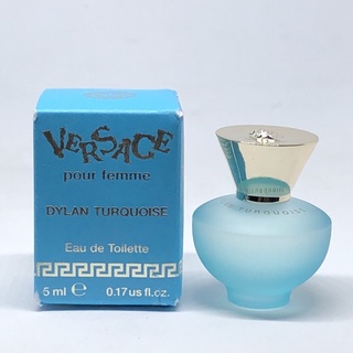 [ของใหม่] น้ำหอม VERSACE Dylan Turquoise Pour Femme EDT 5 ml. ของแท้ 💯%