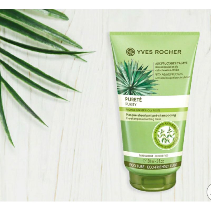 Yves Rocher 150ml.Pre Shampoo absorbing Purify Mask