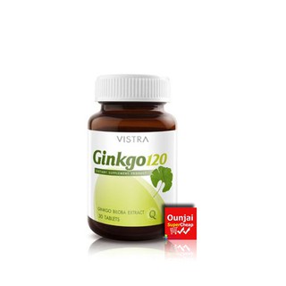 VISTRA GINKGO 120 MG 1 ขวด ขนาด 30 เม็ด[971570]