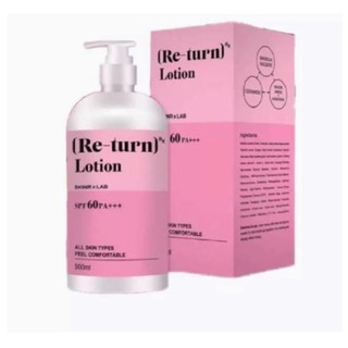 Re-Turn Lotion รีเทิร์น-โลชั่น SPF60PA+++