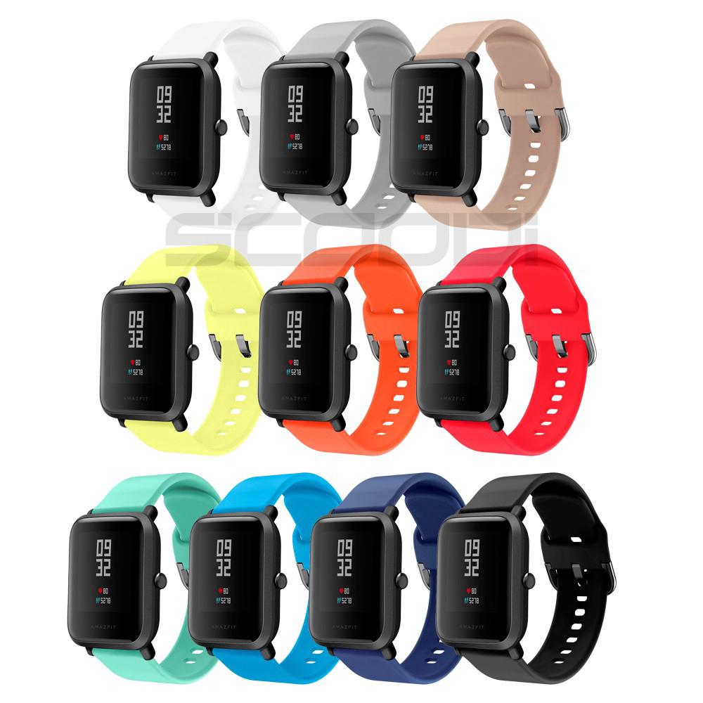 Huami Amazfit bip Bit Lite Youth GTS GTS2 สายคล้องซิลิโคน