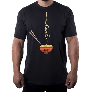 เสื้อยืดแขนสั้น พิมพ์ลายกราฟฟิค Ra Noodle ของขวัญวันวาเลนไทน์ สําหรับผู้ชายS-5XL