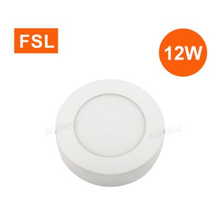 Panel LED 12W ขนาด 6 นิ้ว 220V แสงวอร์ม/เดย์