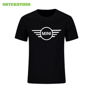 tshirtเสื้อยืด พิมพ์ลายรถยนต์ Mini Cooper สําหรับผู้ชายS-5XL