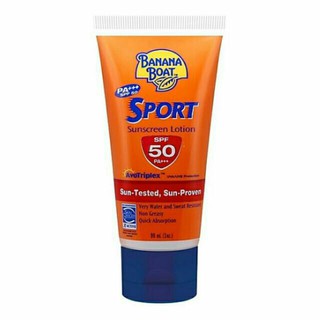 💜ไม่แท้คืนเงิน💜 Banana Boat Ultra Sport Sunscreen Lotion SPF50+ PA+++ 90mlครีมกันแดดกันเหงื่อสำหรับเล่นกีฬา