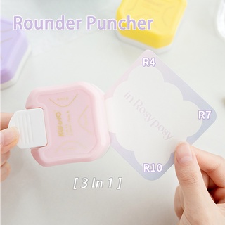 ที่ตัดมุมกระดาษ ตัดได้ 3 in 1 เครื่องตัดมุม นามบัตร