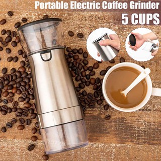 เครื่องบดกาแฟ เครื่องบดเมล็ดกาแฟ Electric Coffee Grinder USB