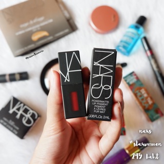 พร้อมส่ง! [มีหลายสี] ❤️ nars power matte lip pigment 2ml สี starwoman/american women/vain