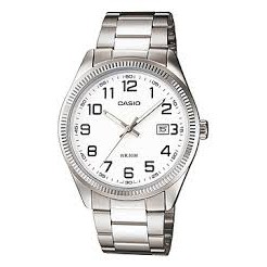 Casio นาฬิกาข้อผู้ชาย สีเงิน สายสแตนเลส รุ่น MTP-1302D-7BVDF,MTP-1302D-7B,MTP-1302D
