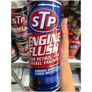น้ำยาทำความสะอาดเครื่องยนต์ สำหรับเบนซินและดีเซล STP Engine Flush 19004 450ML
