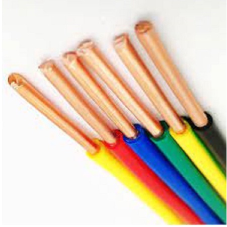 ขาย 10เมตร สายไฟเดี่ยว สายแข็ง เลือกเบอร์ได้ THW 1.5, 2.5, 4,  6 sq.mm PKS แบบยาวตลอด