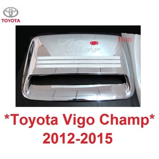 สกู๊ป ครอบช่องระบายลม TOYOTA HILUX VIGO CHAMP 2012 - 2014 โตโยต้า วีโก้ แชมป์ 2015 ครอบช่องลม สคู๊ป สคูป scoop ครอบจมูก